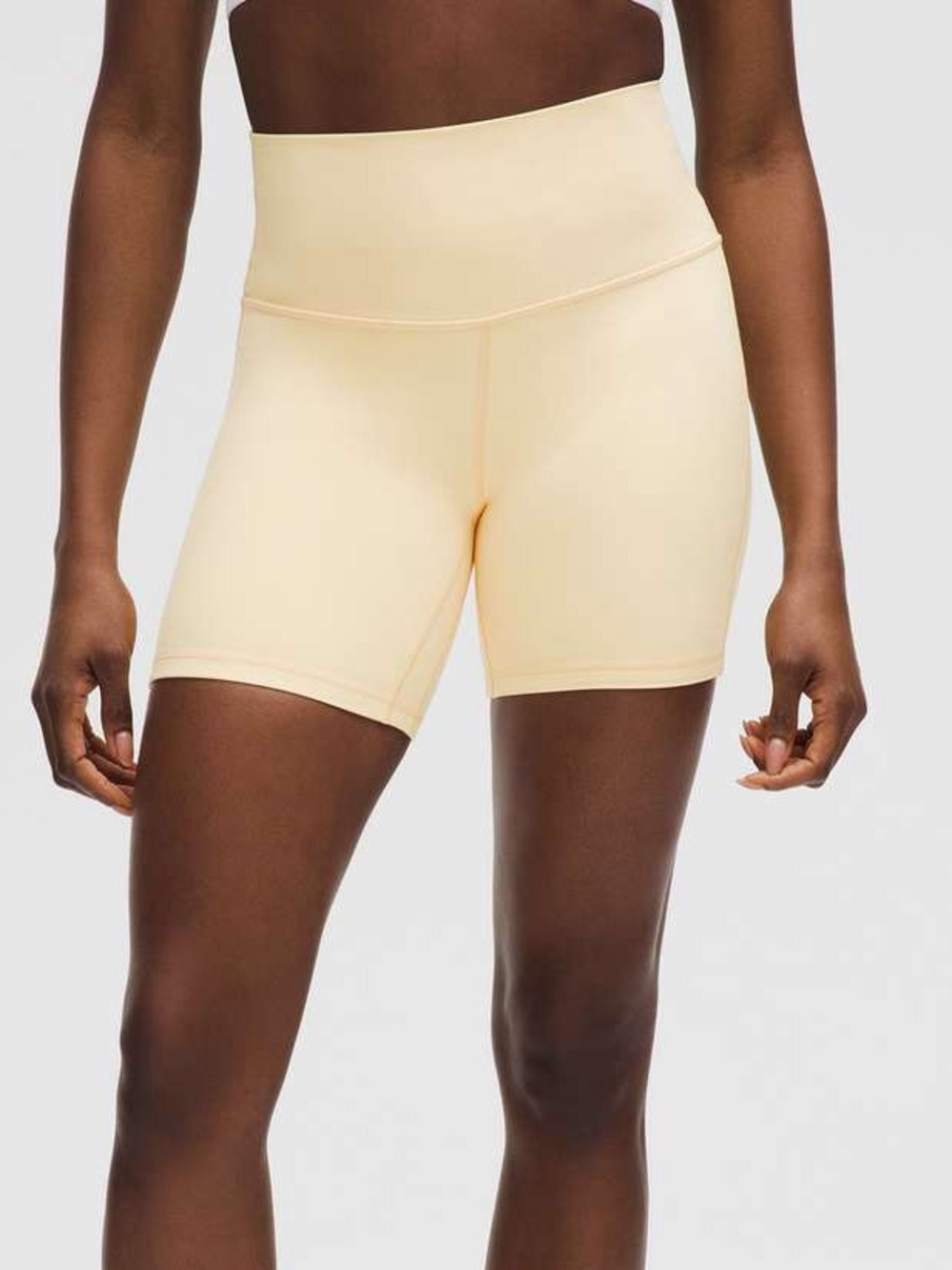 Lululemon Align High-Rise Short 6" Butter Cream Size 6